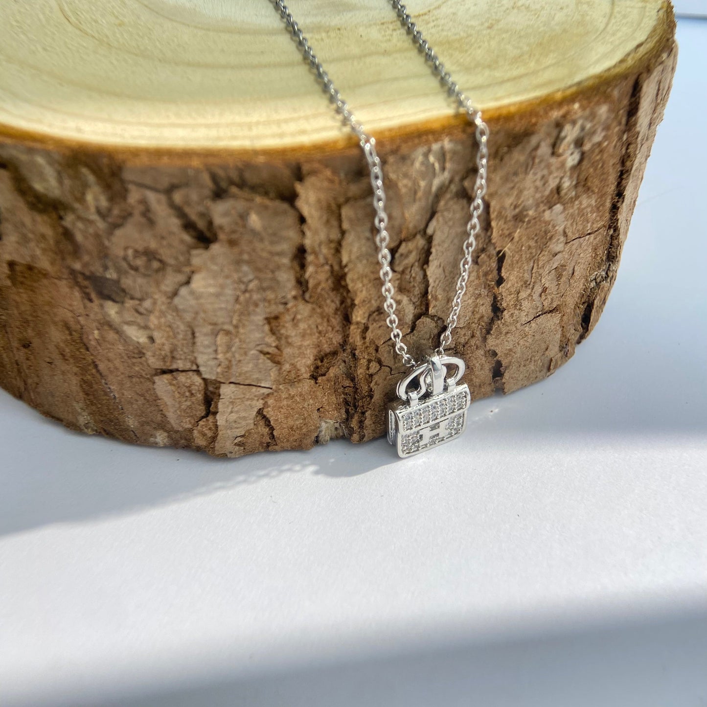 Sparkle Box Necklace
