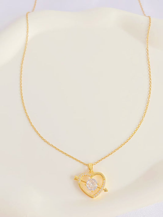 Sparkling Heart Necklace