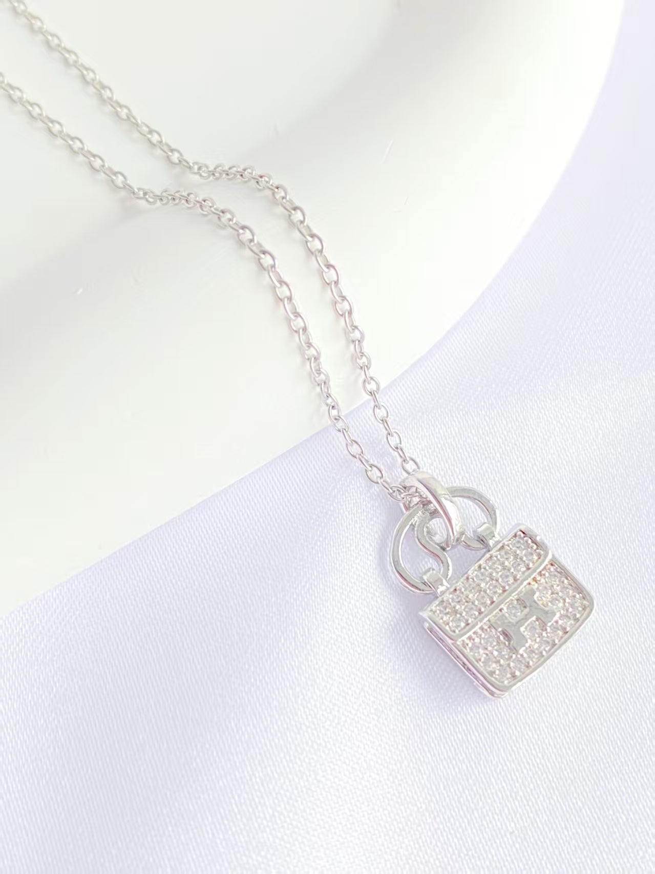 Sparkle Box Necklace
