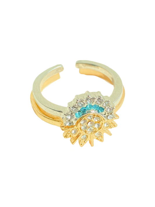 Celestial Sun - Moon Ring