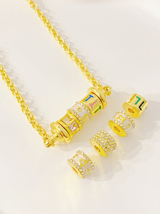 DIY Gold Bracelet