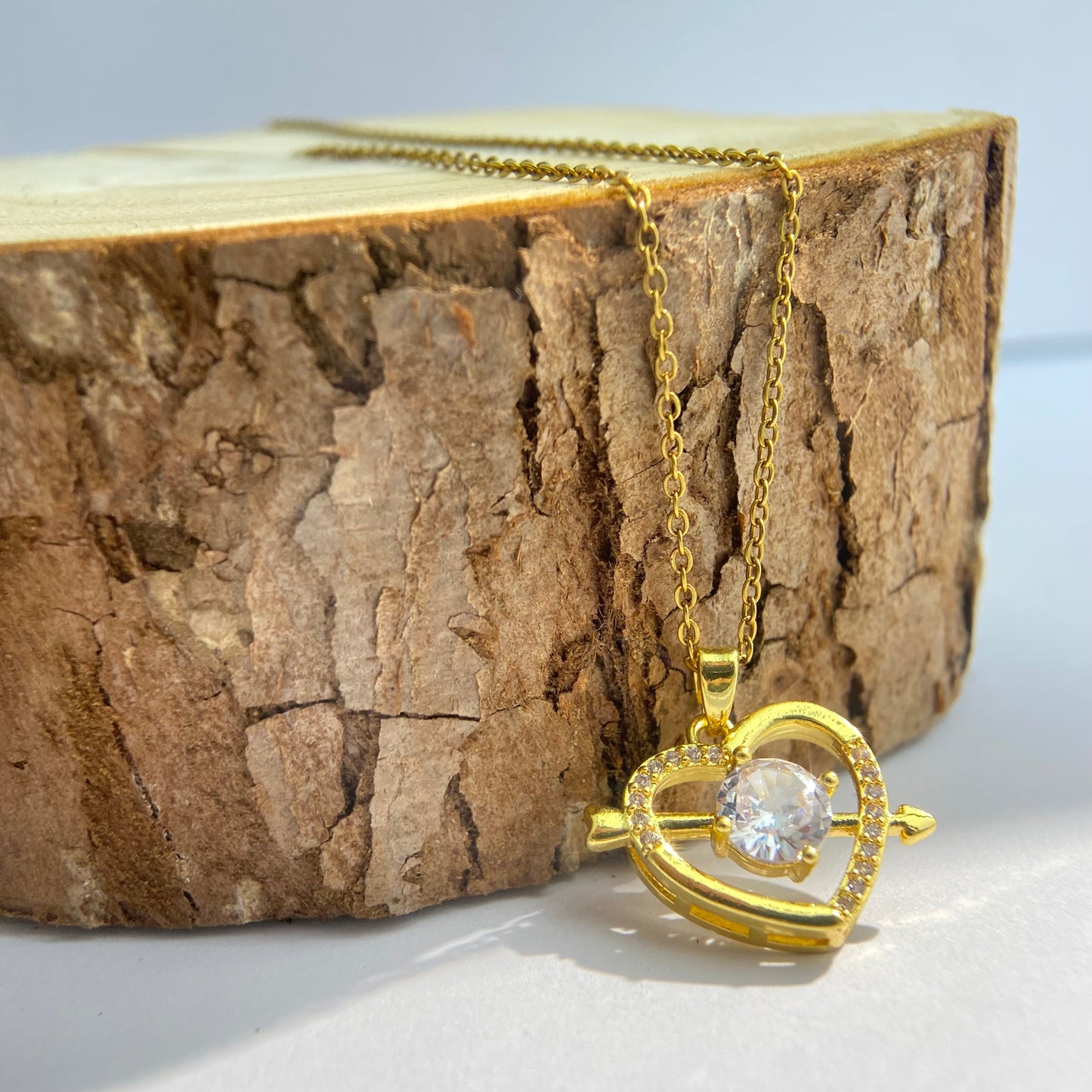 Sparkling Heart Necklace