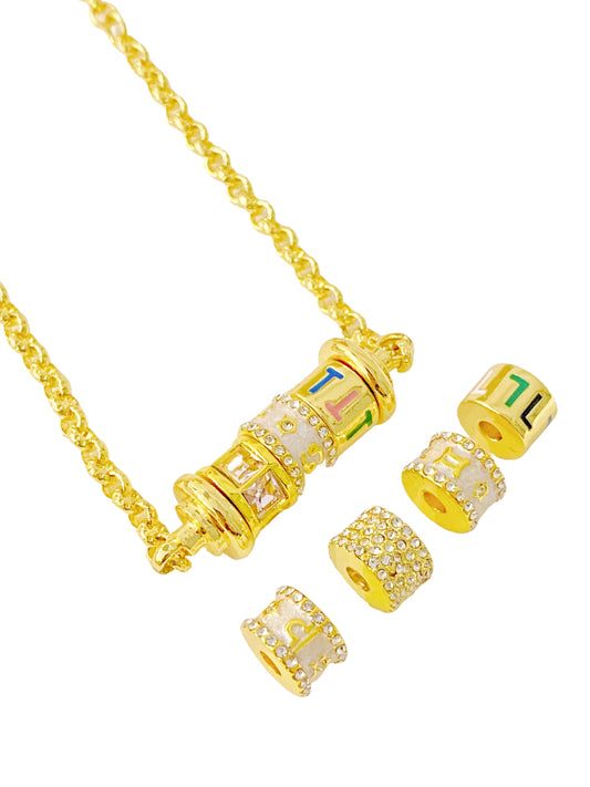 DIY Gold Bracelet
