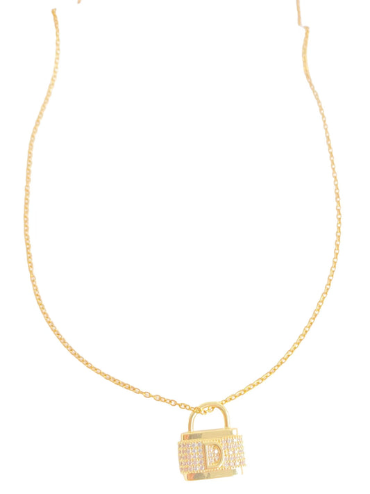 D-Lock Sparkle Necklace