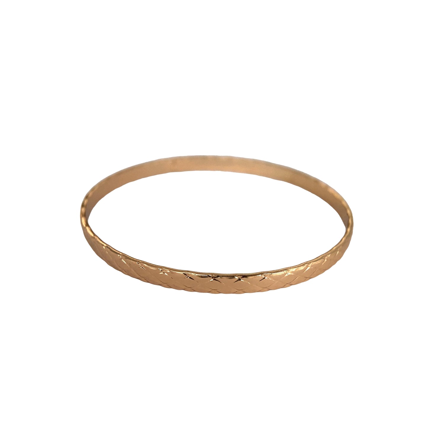 Gold Bangle Bracelet (C)