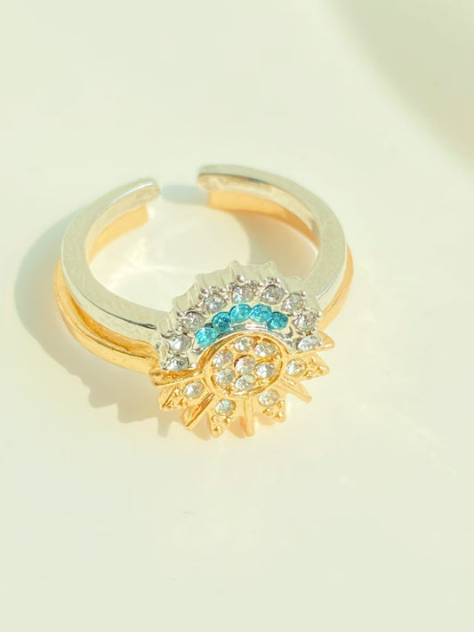Celestial Sun - Moon Ring