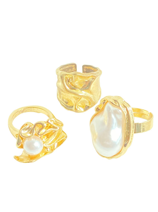 Gold Rings (All-three)