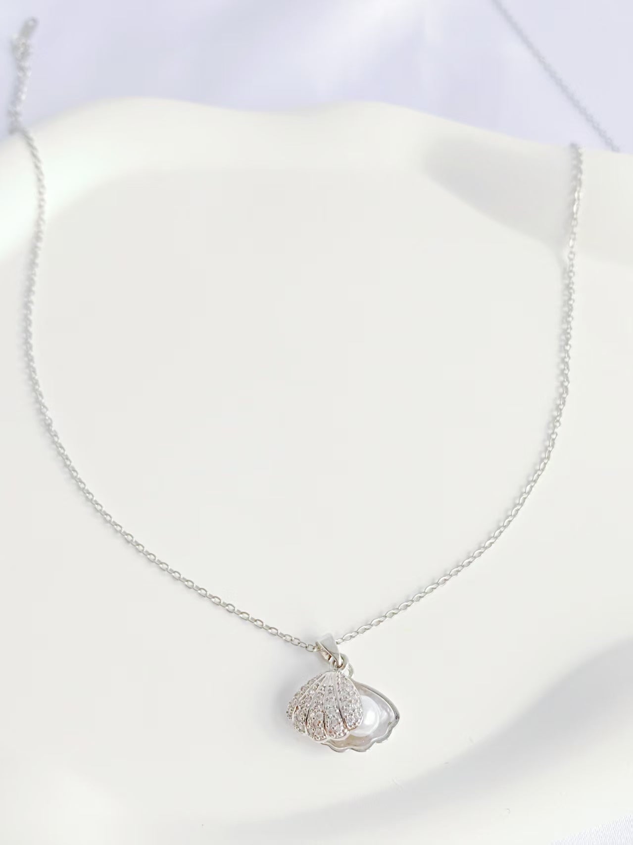 Shimmering Shell Necklace