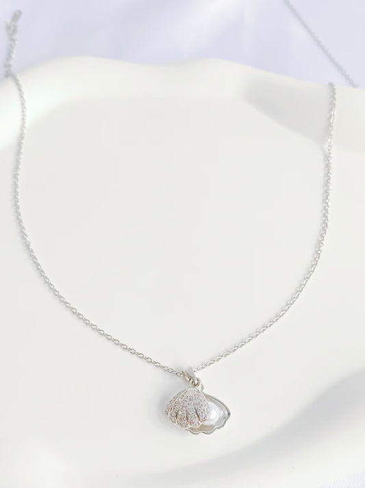 Shimmering Shell Necklace