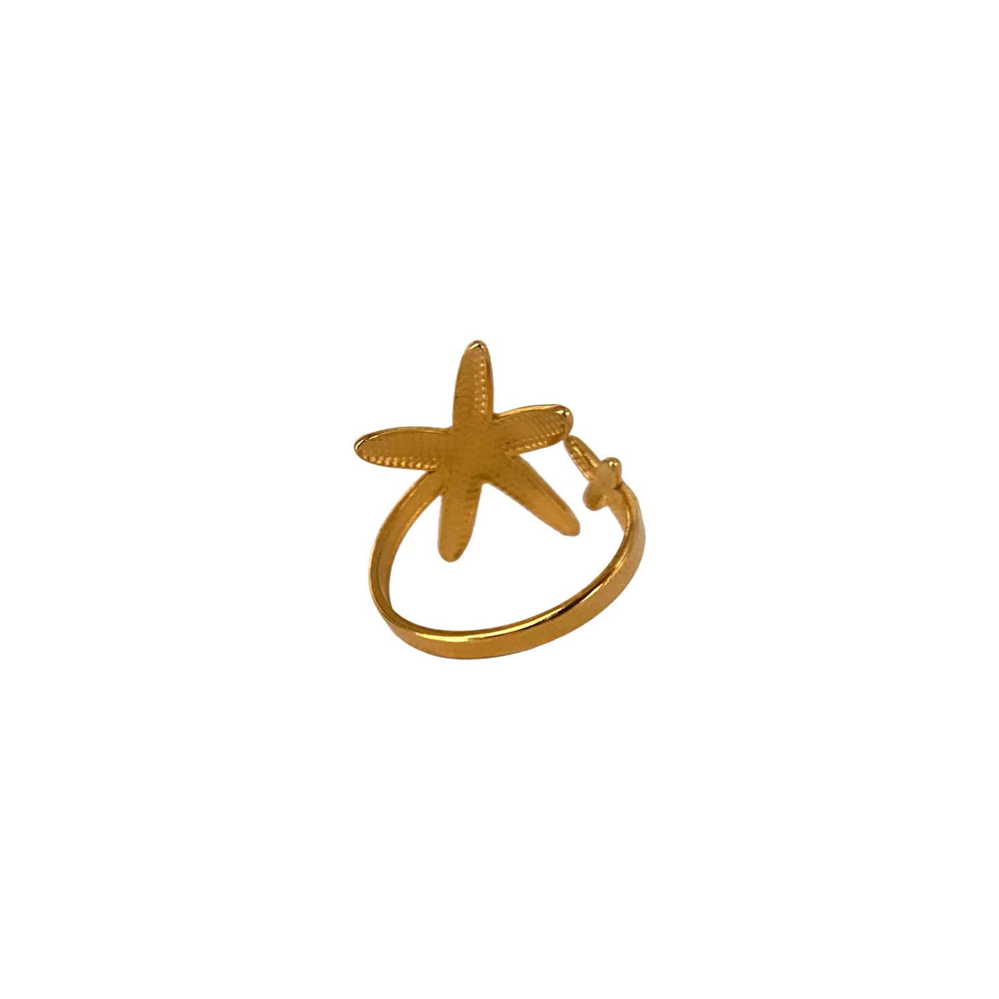 Stainless Steel Starfish Ring