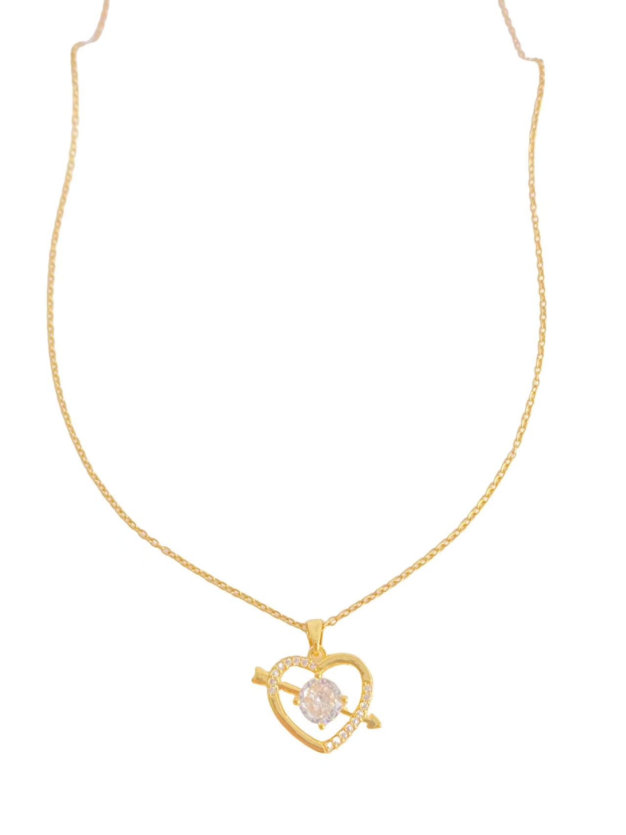 Sparkling Heart Necklace
