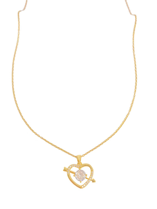 Sparkling Heart Necklace