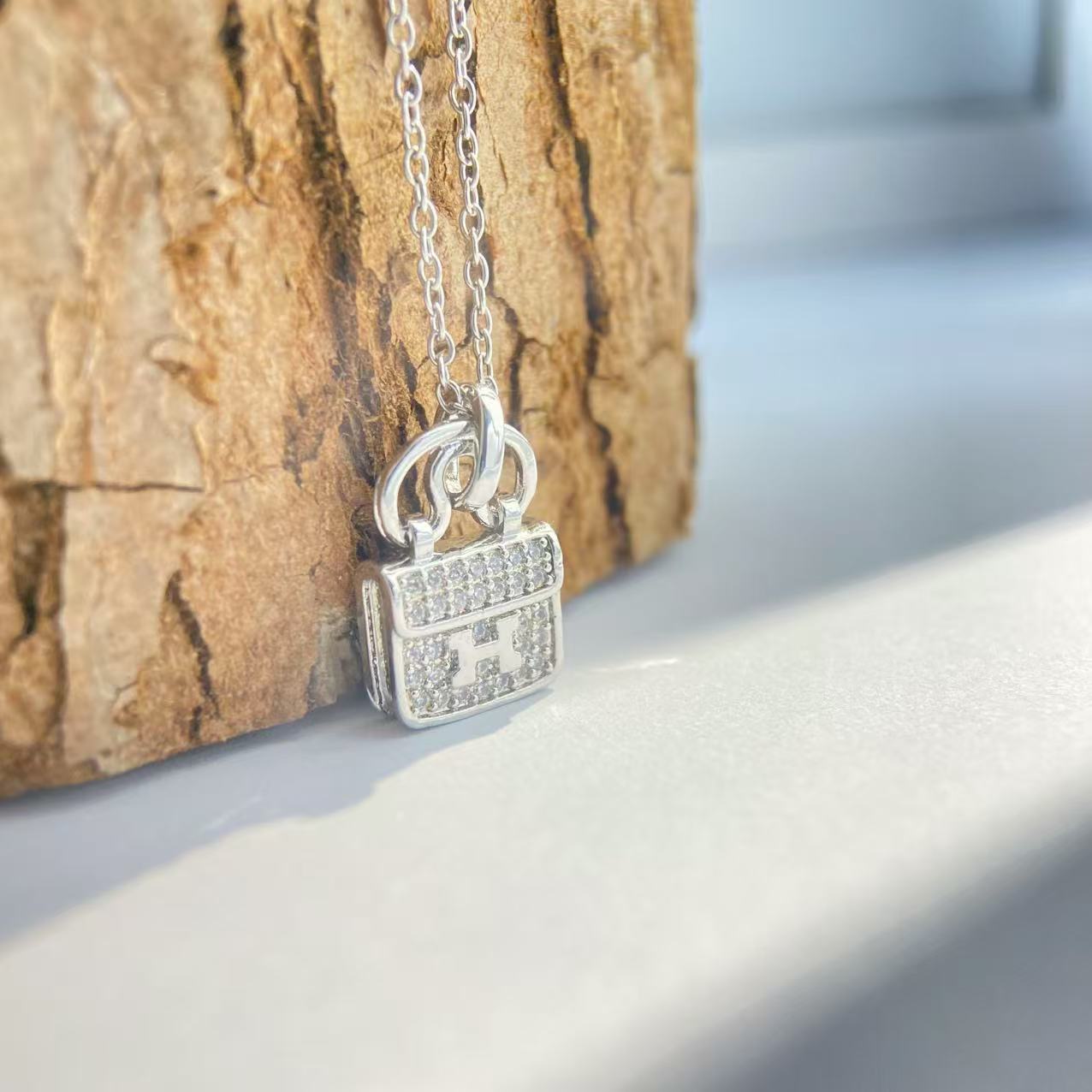 Sparkle Box Necklace