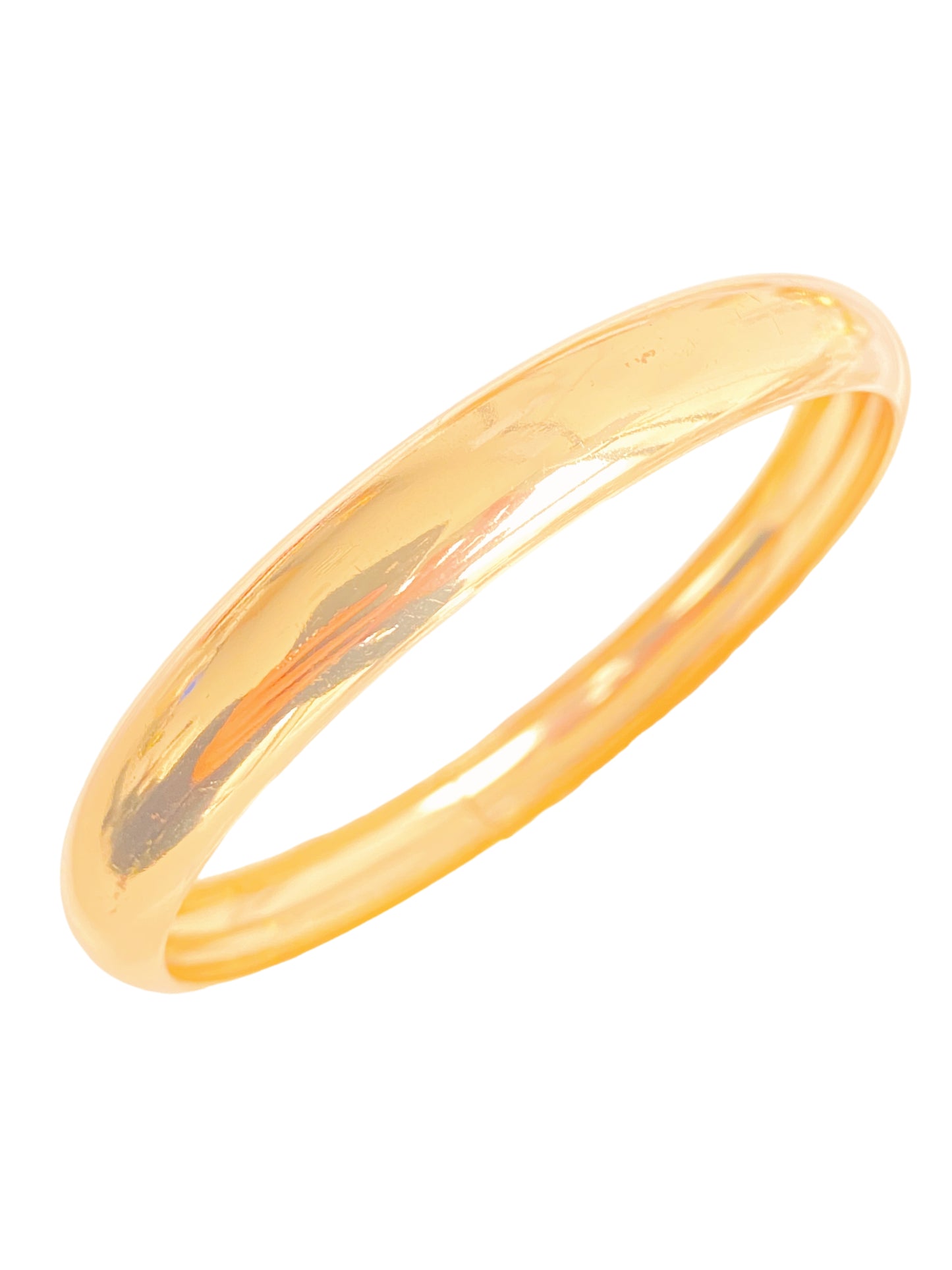 One Gold Bangle (A-Width10mm)