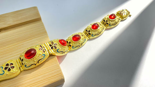 LuvinJewelry’s Vintage Court Filigree Bracelet: Nature-Infused Grace