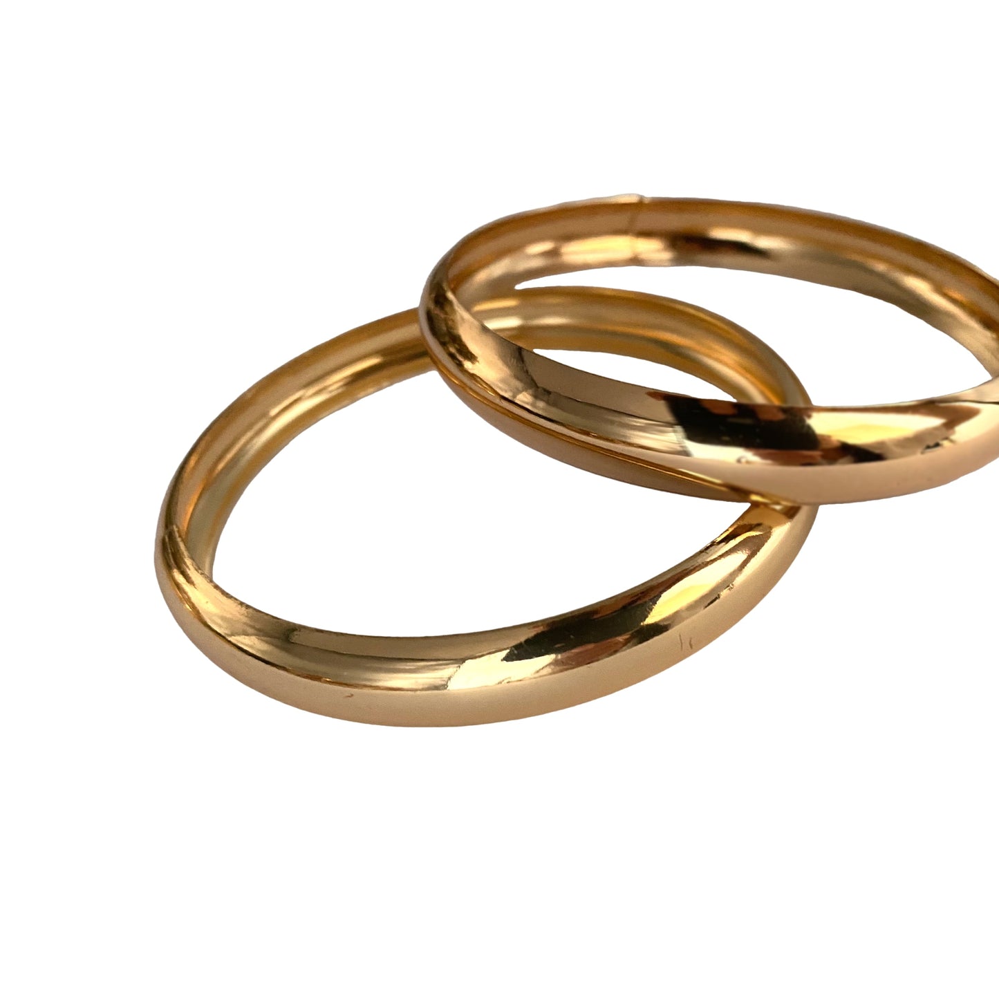 One Gold Bangle (A-Width10mm)