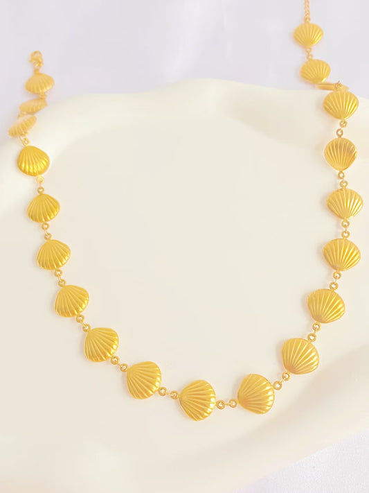 Gold Shell Necklace