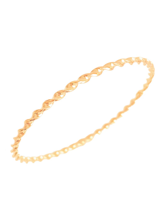 Gold Bangle Bracelet (A)