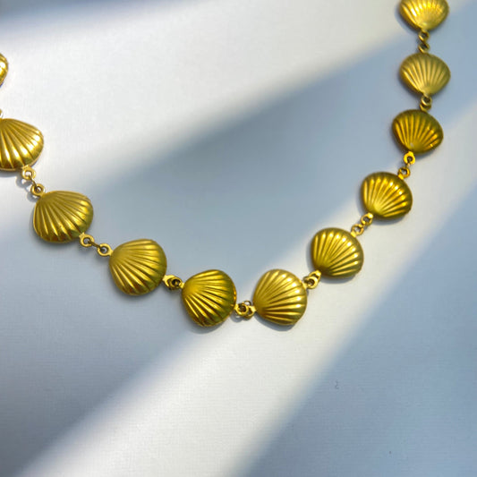 Gold Shell Necklace