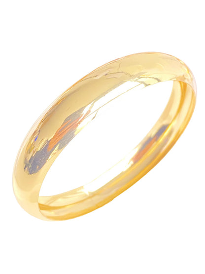 One Gold Bangle (B-Width13mm)
