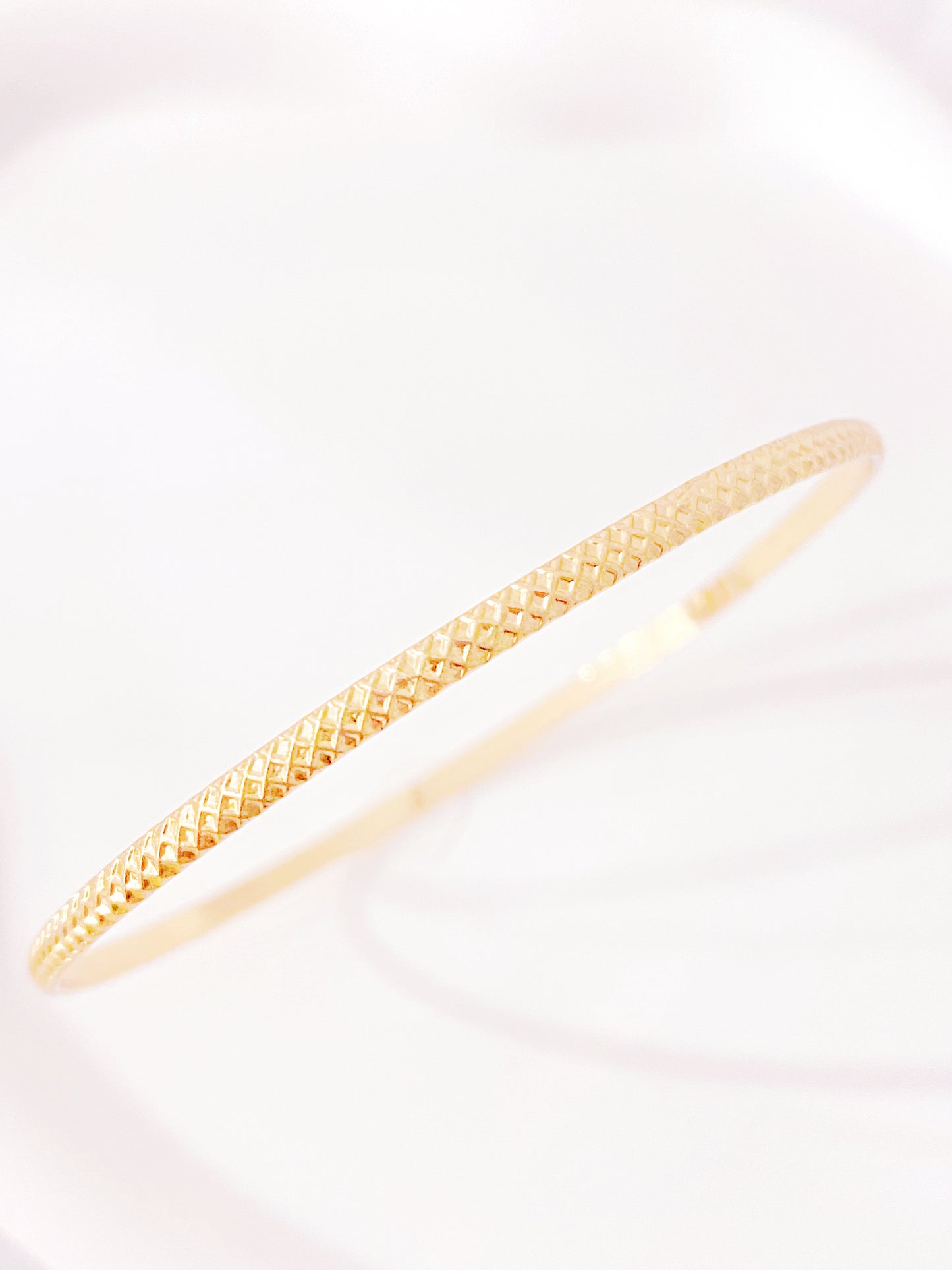 Gold Bangle Bracelet (B)