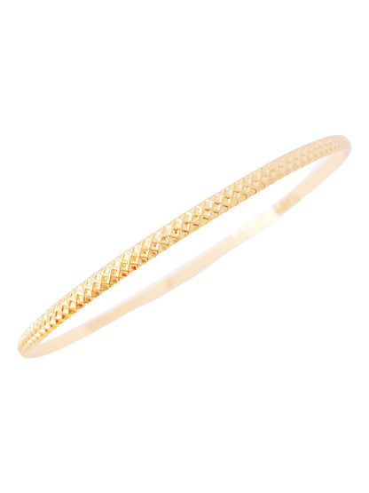 Gold Bangle Bracelet (B)