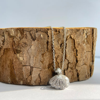 Shimmering Shell Necklace