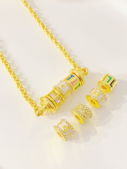 DIY Gold Bracelet