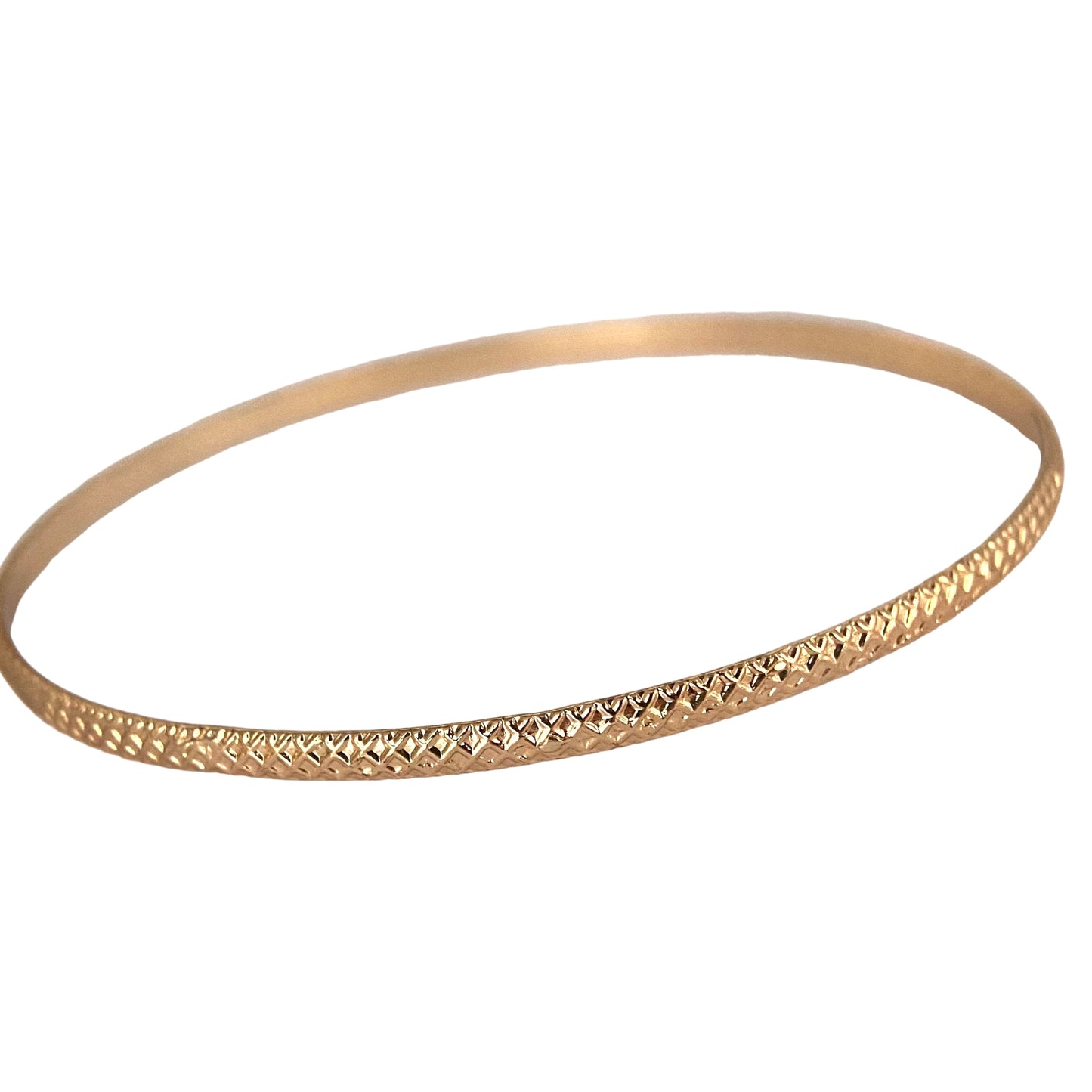 Gold Bangle Bracelet (B)