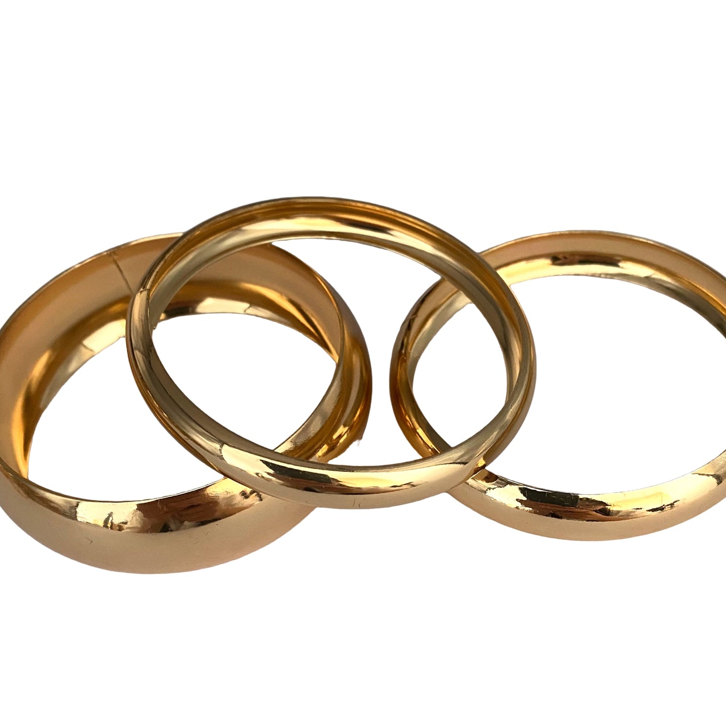 Gold Bangles (All-three)