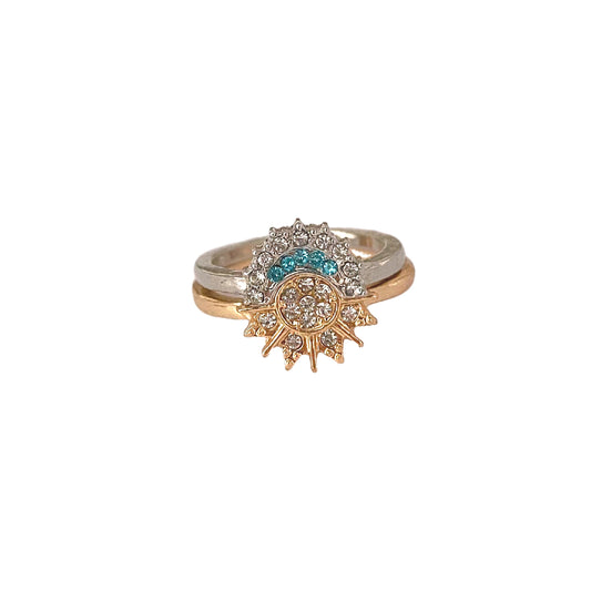 Celestial Sun - Moon Ring