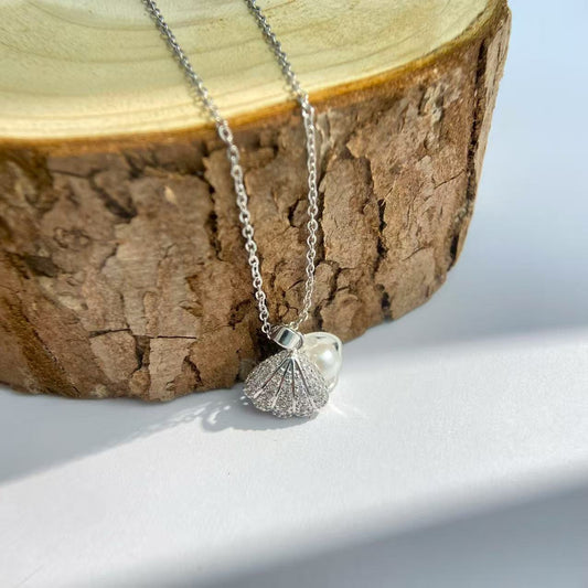 Shimmering Shell Necklace