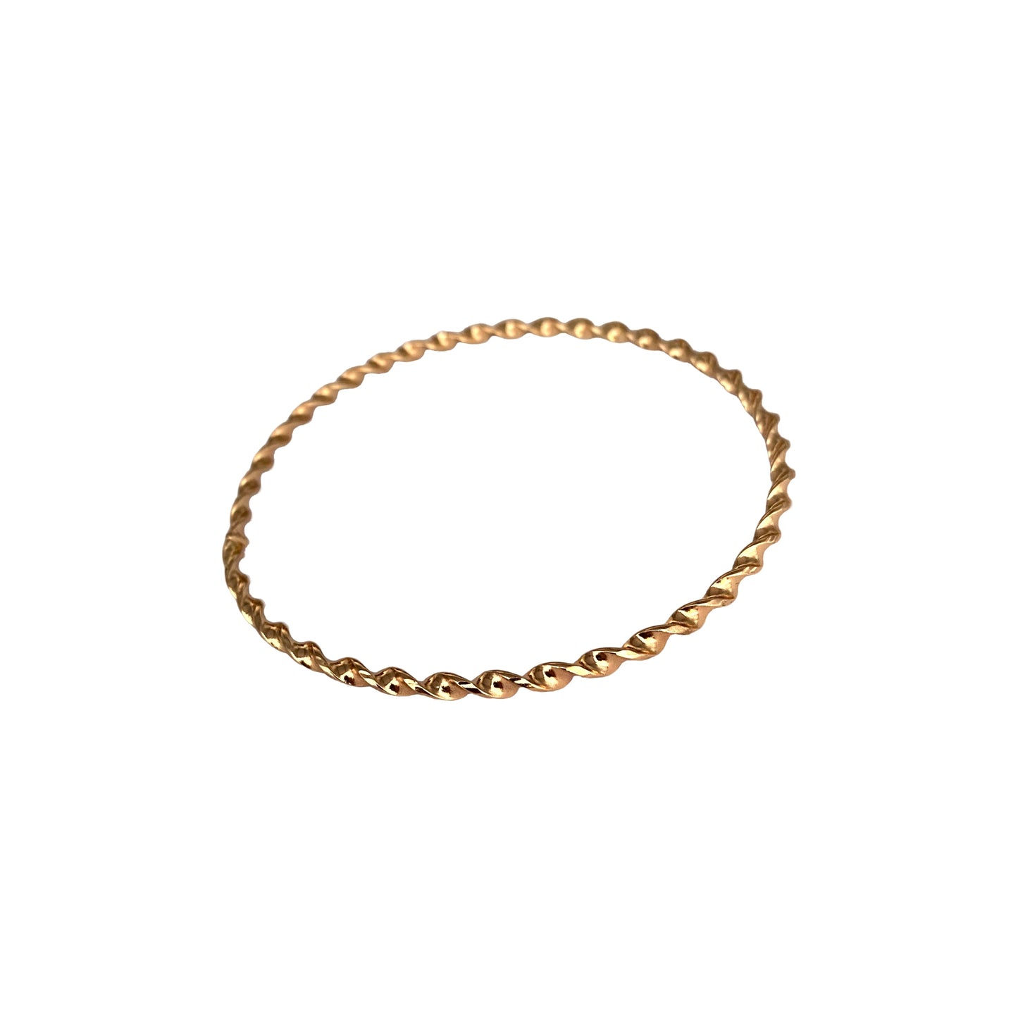 Gold Bangle Bracelet (A)