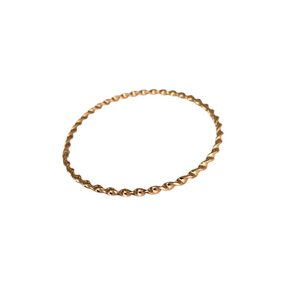Gold Bangle Bracelet (A)