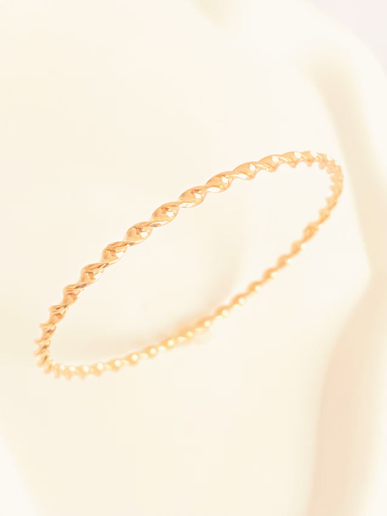 Gold Bangle Bracelet (A)