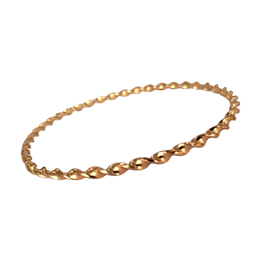 Gold Bangle Bracelet (A)