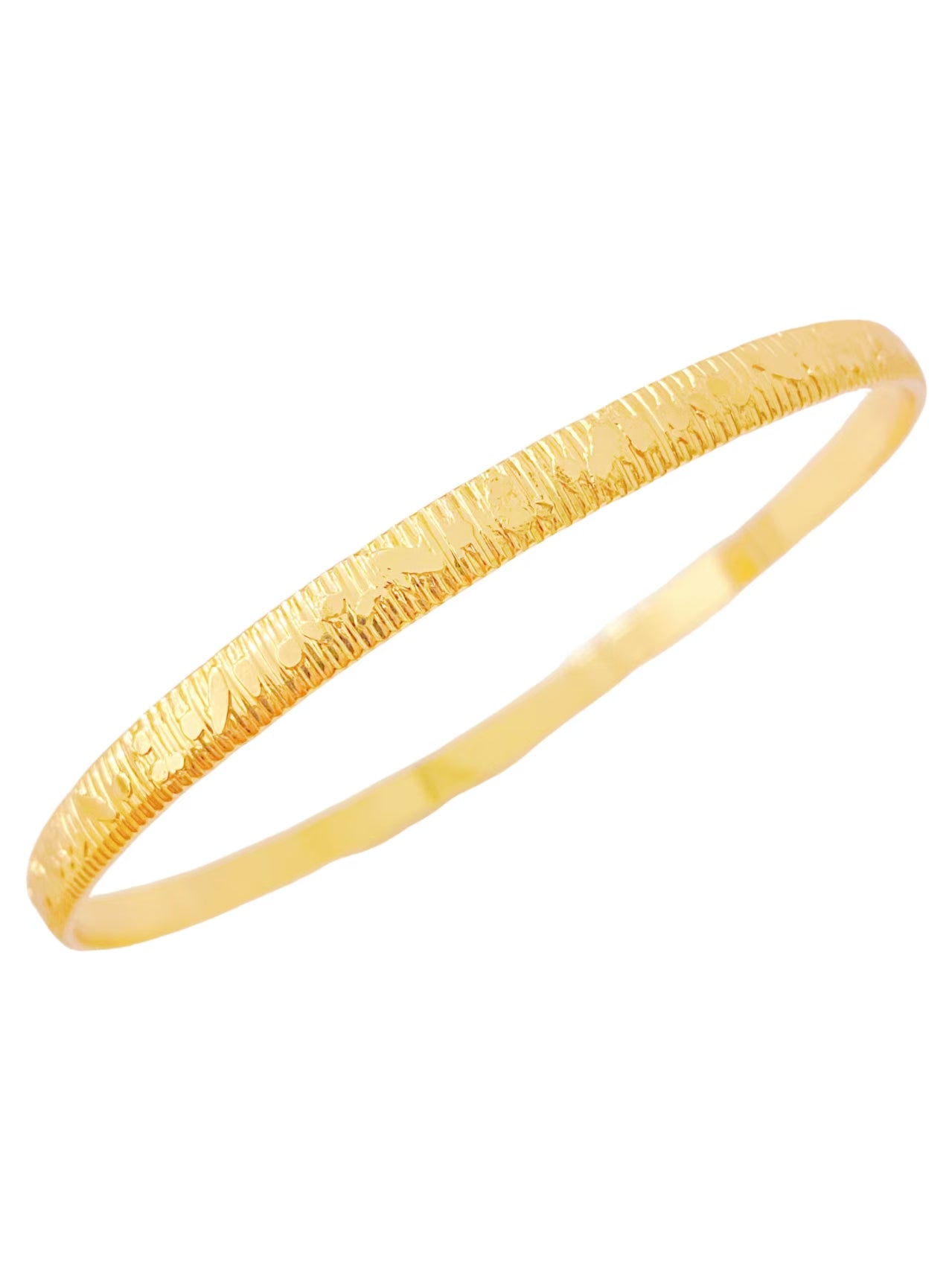 Gold Bangle Bracelet (E)