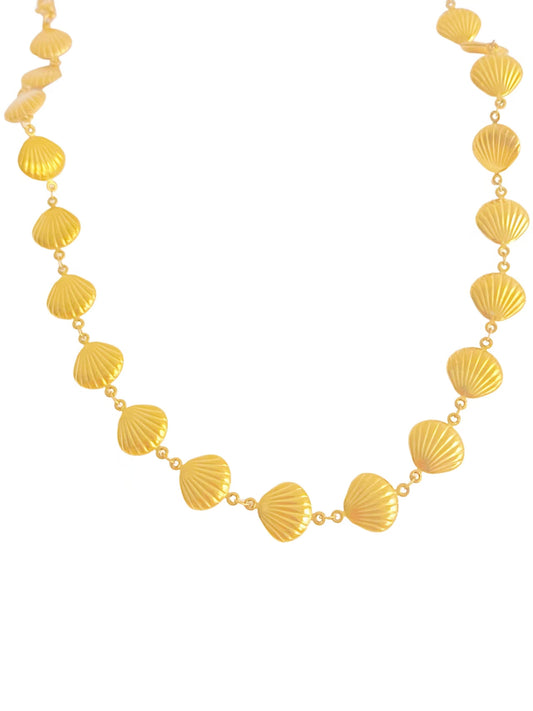 Gold Shell Necklace