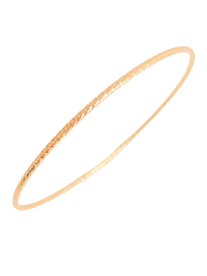 Gold Bangle Bracelet (D)