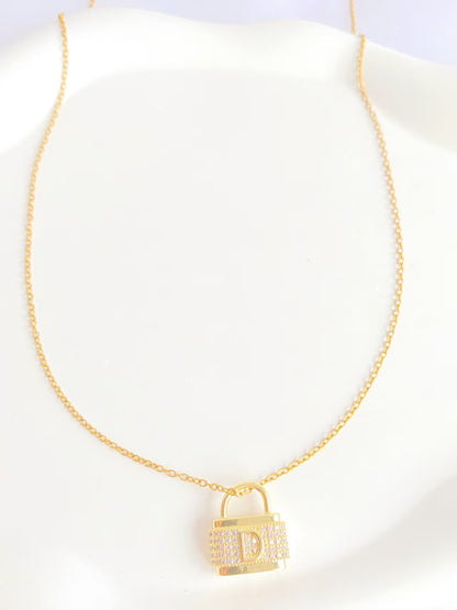 D-Lock Sparkle Necklace