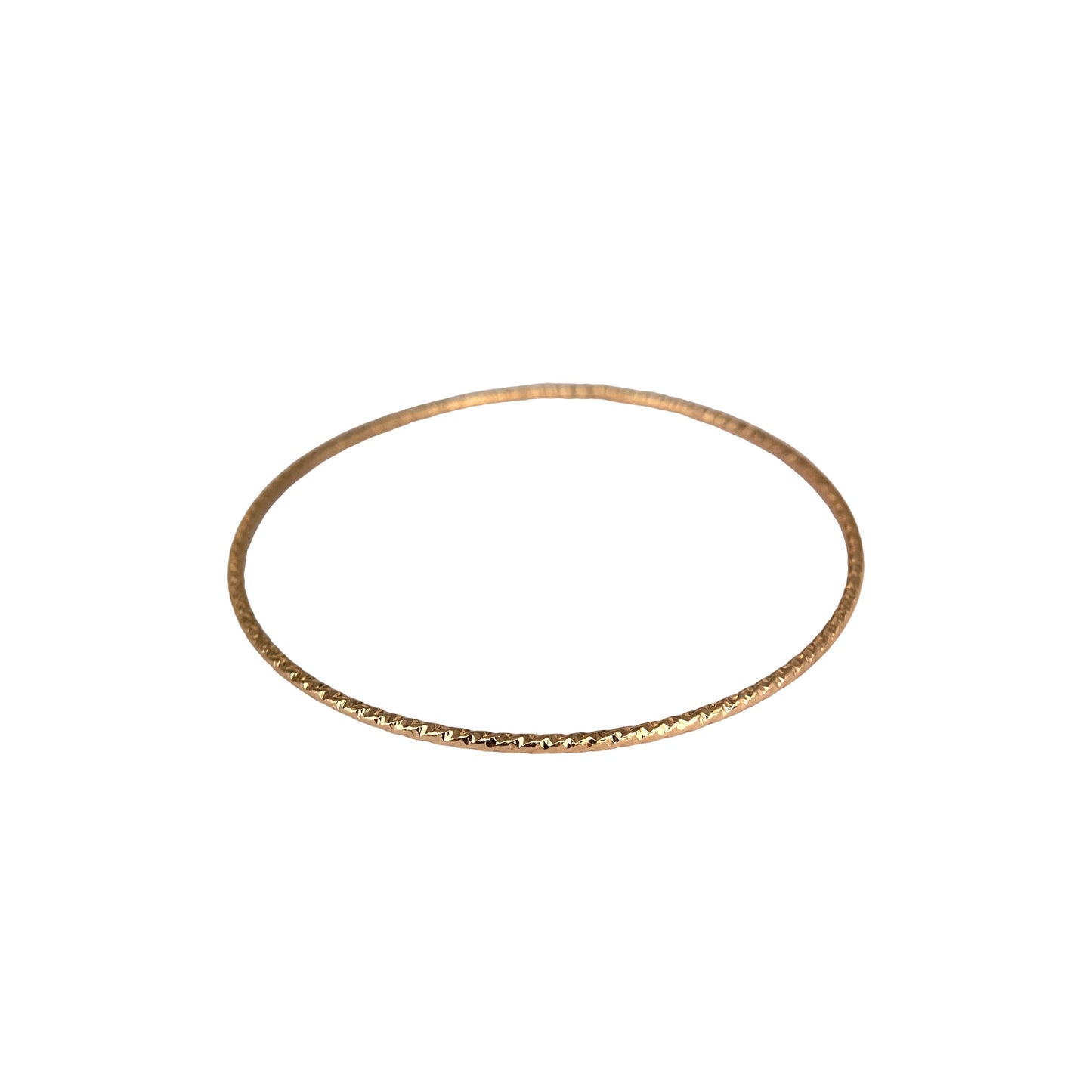 Gold Bangle Bracelet (D)