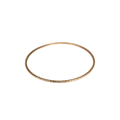 Gold Bangle Bracelet (D)