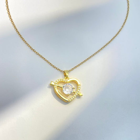 Sparkling Heart Necklace