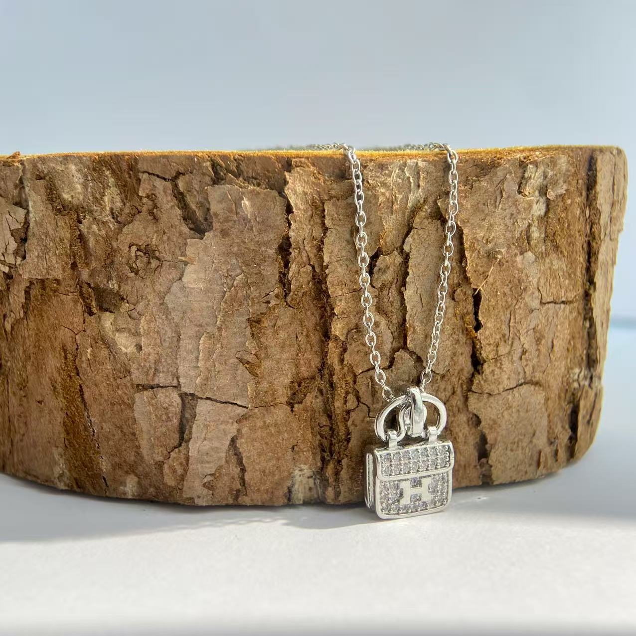 Sparkle Box Necklace